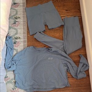 SET ACTIVE Women's Blue ACTIVE Set